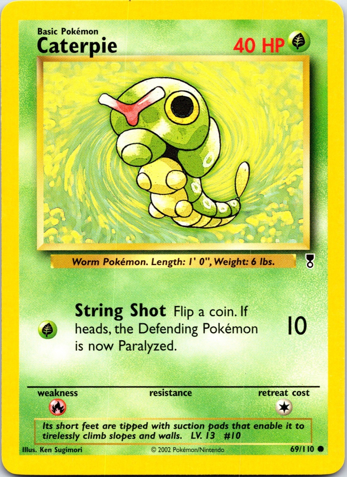Caterpie Common Legendary Collection 069/110 LP
