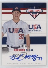 2017 USA Baseball Stars & Stripes CNT Signatures 221/499 Brendan McKay Auto 0i76
