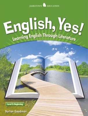 ENGLISH YES! LEVEL 3: BEGINNING STUDENT TEXT: LEARNING By Burton Goodman *VG+*
