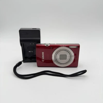 Canon IXUS 175 Rot - Kompakte Digitalkamera - 20 MP - Geprüft Guter Zustand - Bild 1 von 4