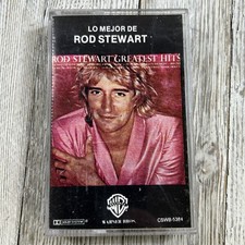 Rod Stewart Greatest Hits Cassette 1981 Warner Bros. Lo Mejor De Rod Stewart
