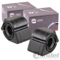 2X A.B.S. Lagerung Stabilisator 20Mm Hinten Passend FüR Peugeot 406 | 271288