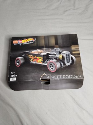 Mega Hot Wheels Street Rodder Building Set 507 Pieces Complete Open Box NEW