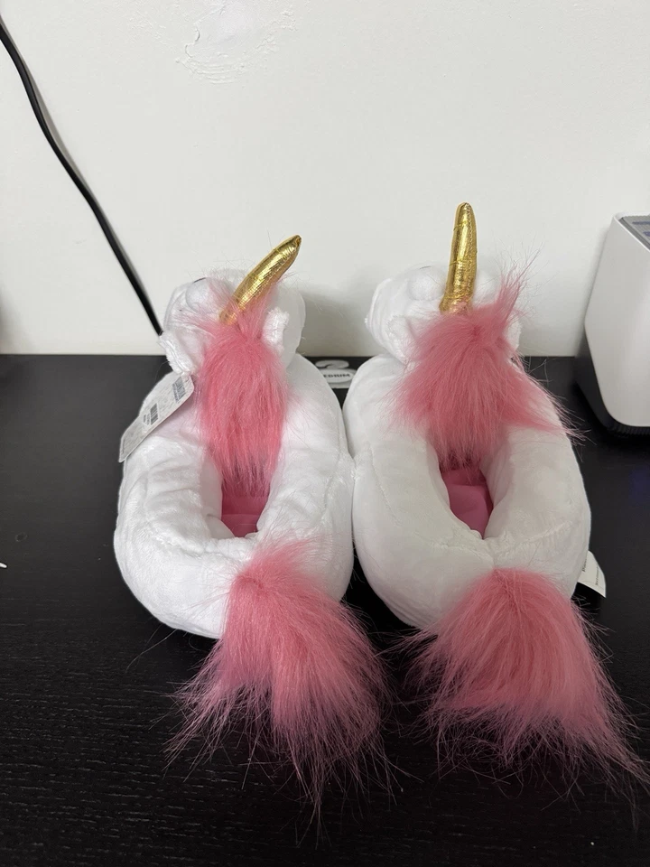 Despicable Me - Zapatillas Unicornio Esponjosas Niños Pequeños 9 De Universal Studios (NUEVAS) Foto 3 de 4