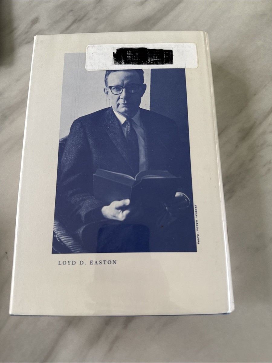 HEGEL'S FIRST AMERICAN FOLLOWERS Ohio Hegelians Loyd D. Easton HC