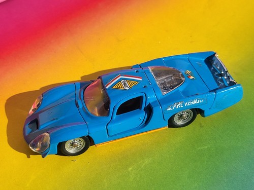 Diecast 1960 Politoys-M Italy Art. 598 1:43 ALPINE RENAULT very good conditions. - Picture 7 of 17