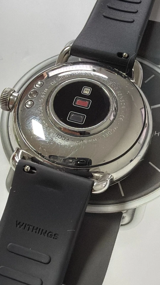 SW-0319 Withings ScanWatch Hybrid Smartwatch ‎38 mm OLED schwarz unsiex RETOURE - Bild 2 von 2