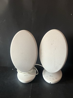 KEF EGG Versatile Desktop Speaker System - Gloss White (Pair)
