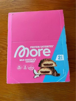 More Nutrition Protein Satisbites Milk Chocolate Coconut Flavour