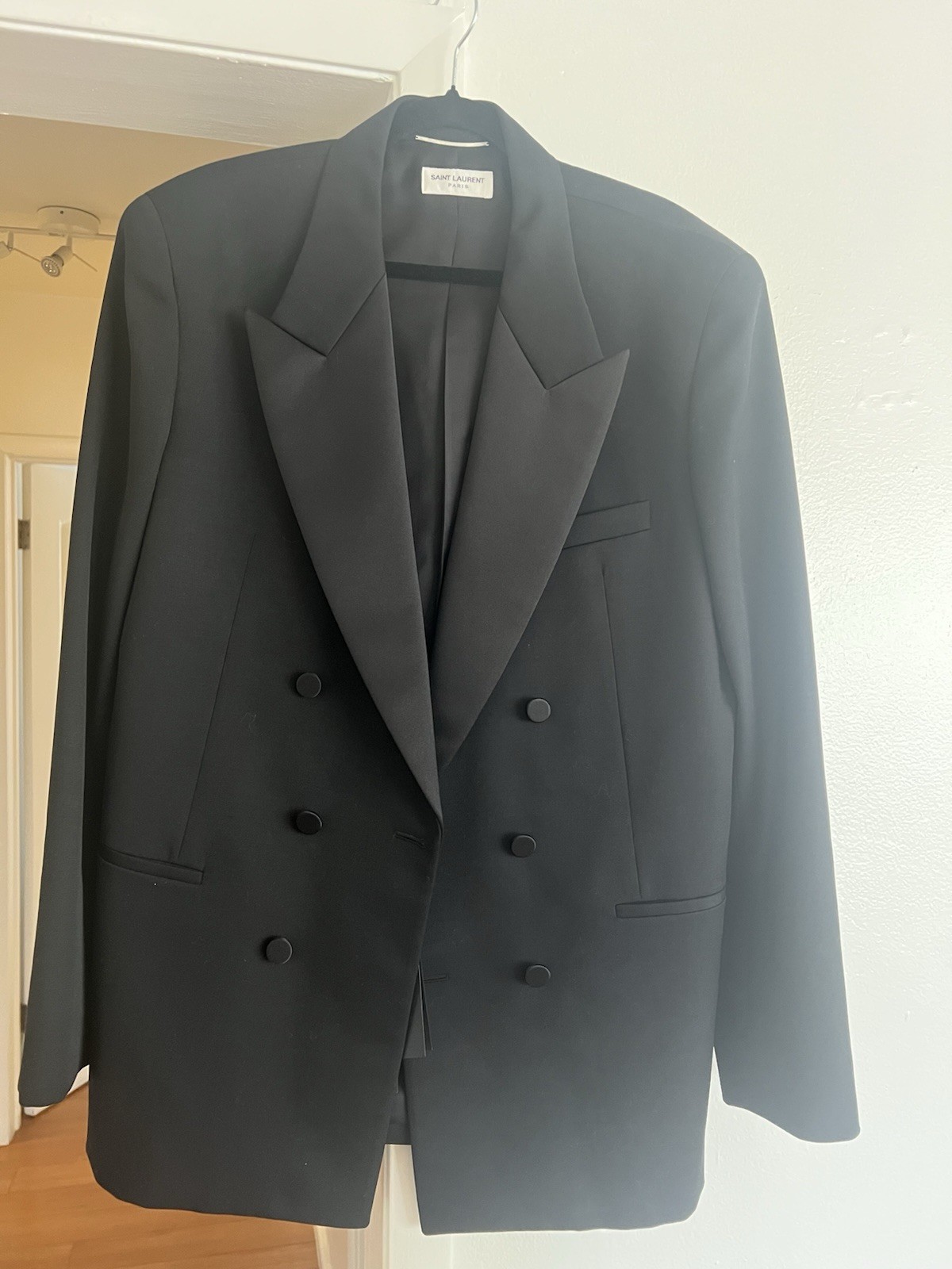 Giacca smoking uomo Saint Laurent Paris taglia 52