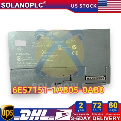 New Siemens 6ES7 151-1AB05-0AB0 6ES7151-1AB05-0AB0 DP INTERFACE MODULE IM151-1