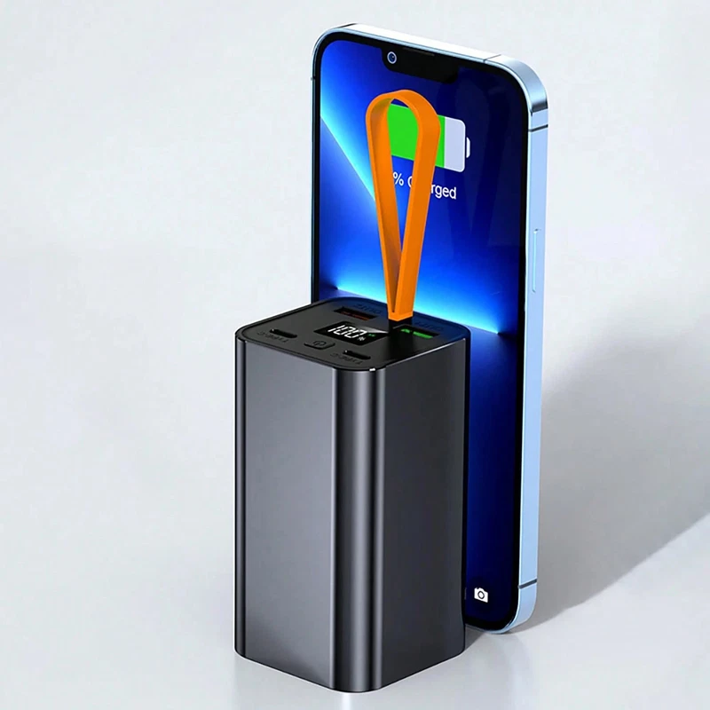 Compact 20000mAh Power Bank Dual USB Type C