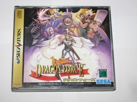 Dragon Force (Japanese) Sega Saturn Japan import map US Seller