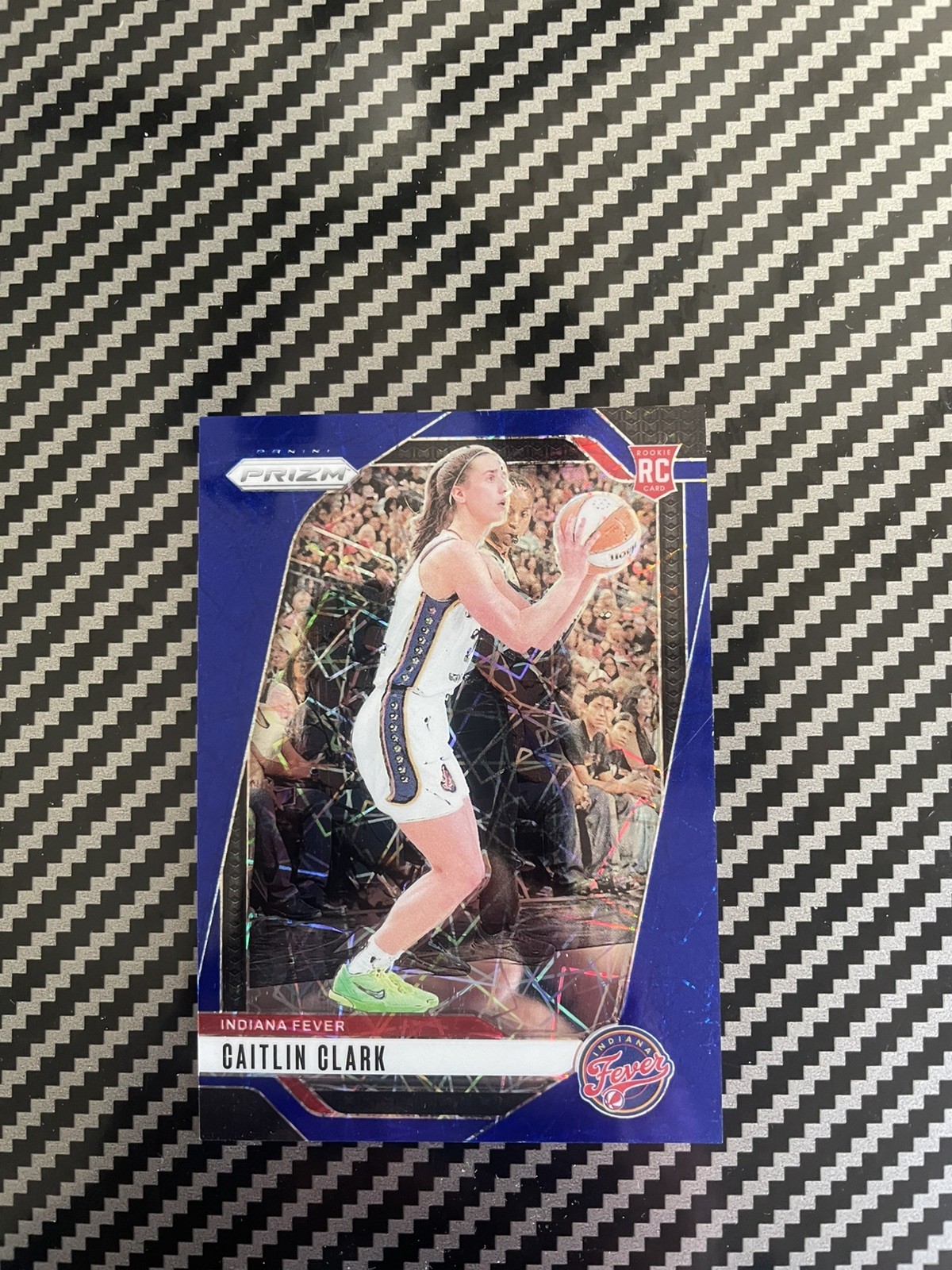 2024 Panini Prizm WNBA - Caitlin Clark #22 Blue Velocity Prizm (RC)
