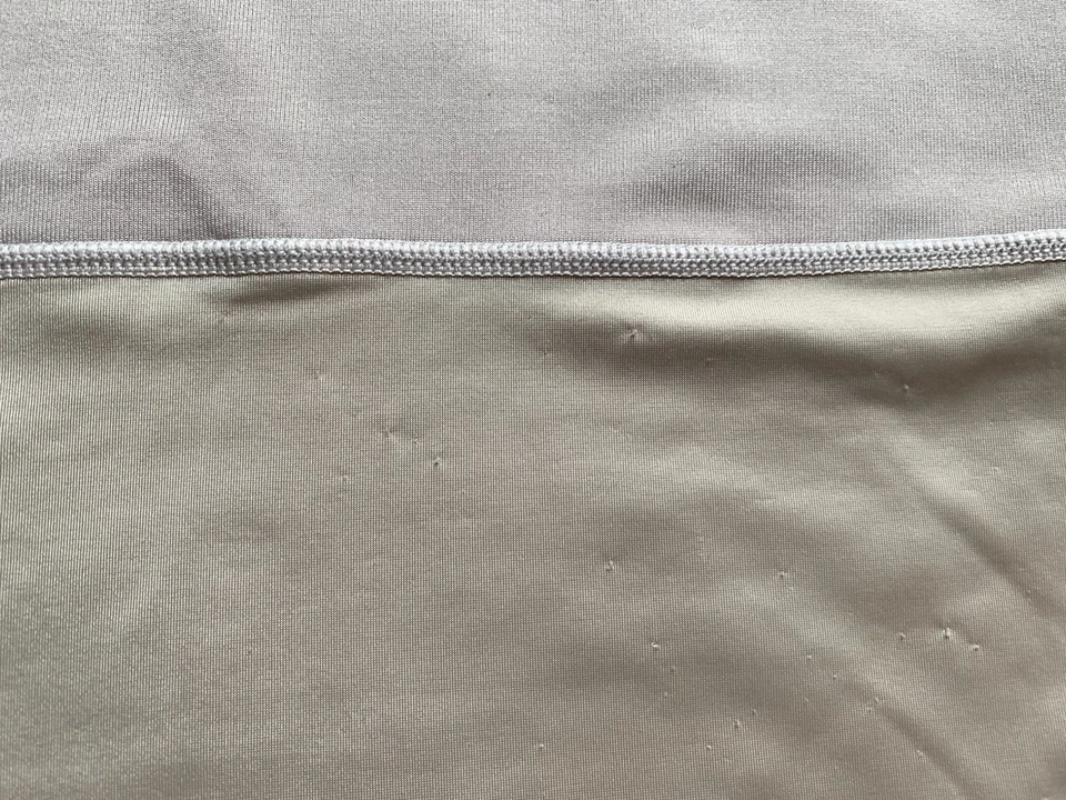 Camiseta sin mangas Spanx para dama talla L busto 30 beige forma camisola básica cuello en V encaje Foto 4 de 4