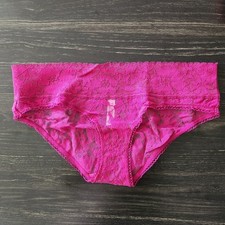 Vintage Y2K Victoria's Secret Signature Lace Bikini Panties S The Lacie Fuchsia
