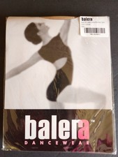 Balera Dancewear Adult Ladies Footed Tights Large Suntan T99 Microfiber Ballet
