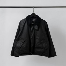 Barbour Transport Jacket Mens Size: 32 Black Cropped Waxed Cotton NWOT NEW