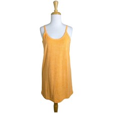 Araminta James Terry Tank Mini Dress Small Orange Mango Sleeveless Summer Resort