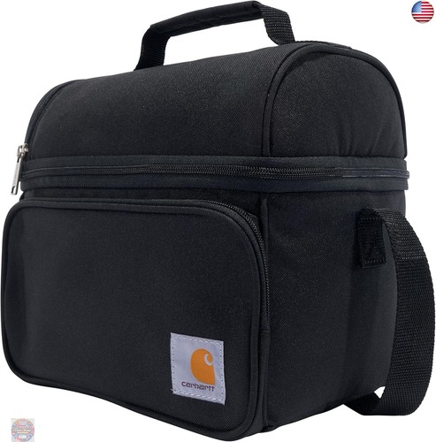 Carhartt Insulated 12 Can Two Compartment Lunch Cooler Bag - Rain Defender DWR - Picture 3 of 6