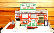 Vintage Keystone Service Center Playset 1930s 1940s