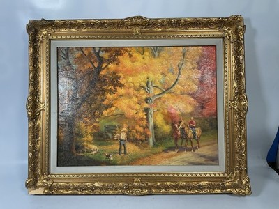 Original Oil Painting by George Hirsch