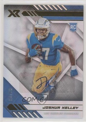 2020 Panini XR Rookie Auto 69/99 Joshua Kelley #139 Rookie Auto RC 0ob2