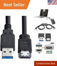 1M USB 3.0 to eSATA Cable - Reliable Connection for External Storage Devices