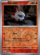 Larvesta Common SV03: Obsidian Flames 040/197 NM