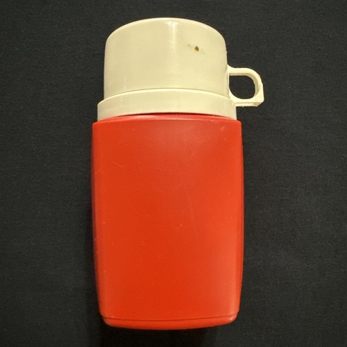 HOT WHEELS MATTEL 1984 Plastic Thermos w/ Sippy Stopper, Cup (Read Desc) - Picture 4 of 7