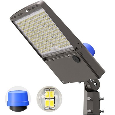 CINOTON LED Parking Lot Light - 48000LM 300W UL Listed - 0-10V Dim Dusk to Da...