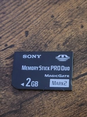 Sony 2Gb Mark 2 Memory Stick Pro Duo Magic Gate Memory card