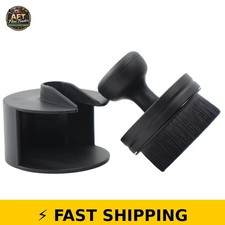 VIKING Tire Shine Applicator Brush with Storage Stand - 2.3 Inch