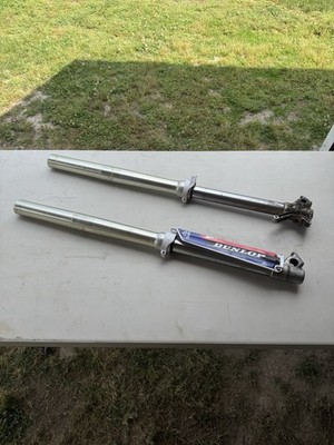 2001-2003 Yamaha Yz250f Genuine Oem Fork Set Suspension - Used - For Parts