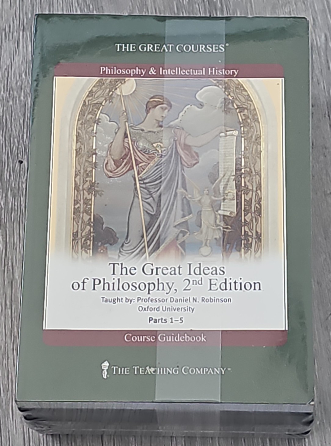 Great Courses The Great Ideas of Philosophy 2nd Edit (Hardcover + DVD) Parts 1-5