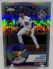 2018 Topps Chrome 1983 Topps Refractor Kris Bryant #83T-10 Chicago Cubs