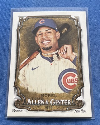2024 Topps Allen & Ginter #189 Christopher Morel Chicago Cubs