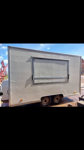 12ft Mobile Twin Axle Catering Trailer