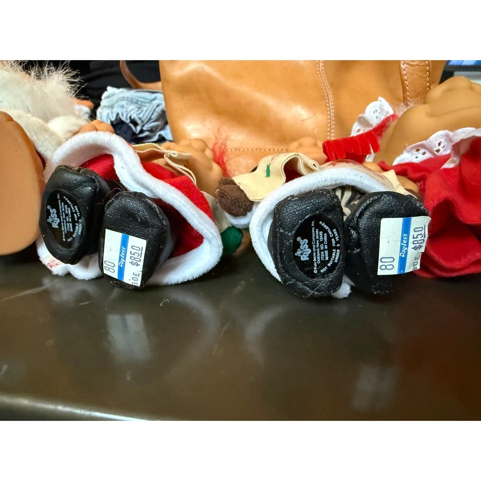 4 Muñecas de Navidad Russ Troll de Colección Papá Noel Mrs Clause Villancicos Grandes 8" 5" Navidad Foto 4 de 4