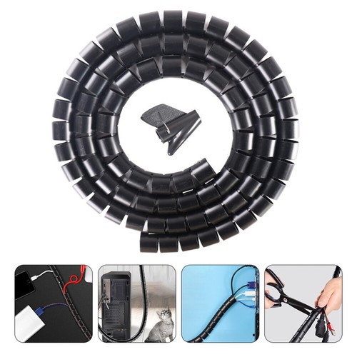 - Envelope Tube Spiral Wire Holder Cable Management Sleeve - Afbeelding 7 van 12