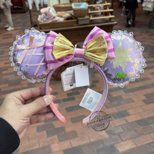 Disney Parks Rapunzel Tangled Pascal Mickey Ears Minnie Headband Disneyland 