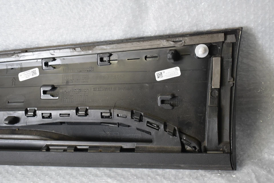 AUDI Q5 SQ5 PUERTA MOLDURA PASAJERO TRASERO DERECHO 2018 2019 2020 80A853970A OEM Foto 4 de 4