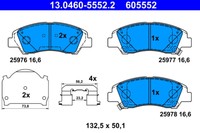 BremsbelÄGe Hyundai P. I10 1.0-1.2 MPI 19-