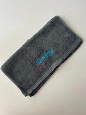 International Dance Shoes Grey Workout/Gym Towel, Size 15in x 30in