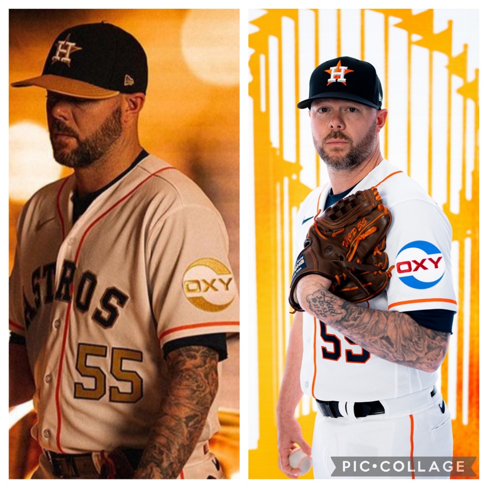 (2) 2023 Houston Astros OXY Patch Gold / Red & Blue eBay