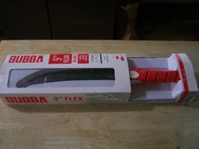 Bubba Blade 9" Flex Fillet High Carbon stainless full tang moderate flex +sheath