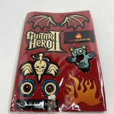 NEW Guitar Hero 2 SG Controller Manual Sticker Sheet Red Octane Original