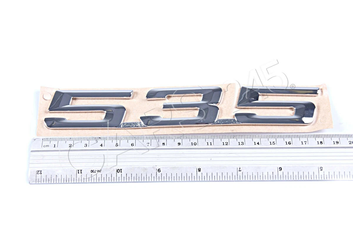 Genuine OE BMW E34 E39 Trunk Lid 535 Emblem Badge Logo Sign 