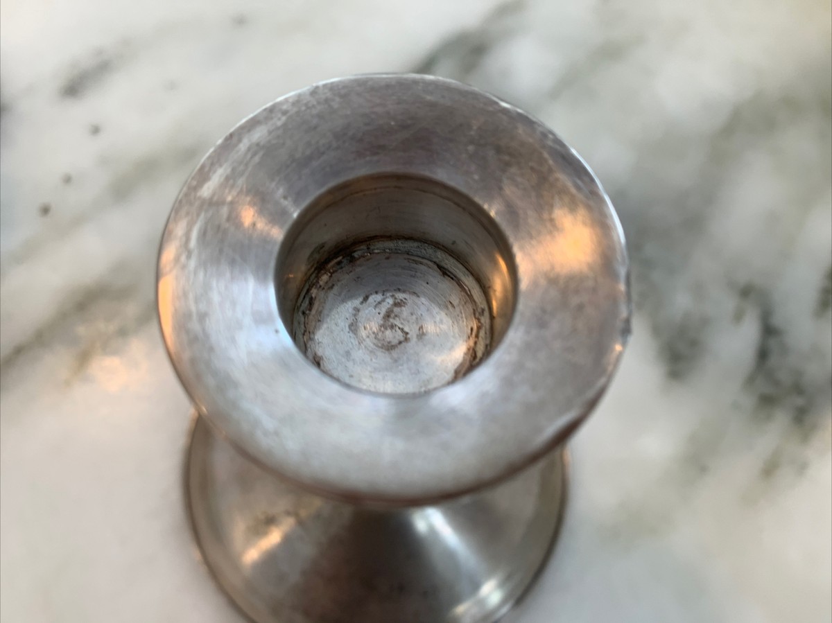 Vintage Pair Of Sterling SILVER Candle Sticks Duchin Creation