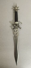Badass 22 Inch 440 Stainless Steel Skull & Bones Gothic Dagger, Sword, Knife 